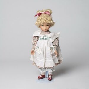 Mary Mary Quite Contrary Porcelain Doll